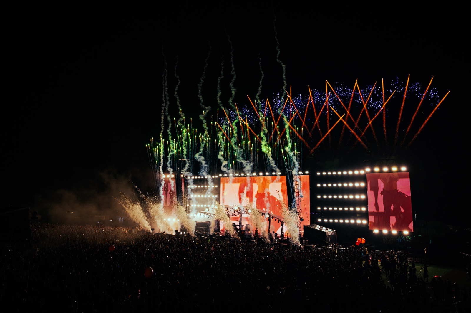 La performance dei Chainsmokers al Main Stage (Foto: Francesca Binda)