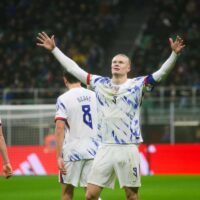 La Norvegia giocherà per la terza volta nella fase a eliminazione diretta di un Mondiale, dopo le edizioni del 1938 e 1998, entrambe in Francia
