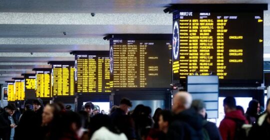 sciopero treni e aerei