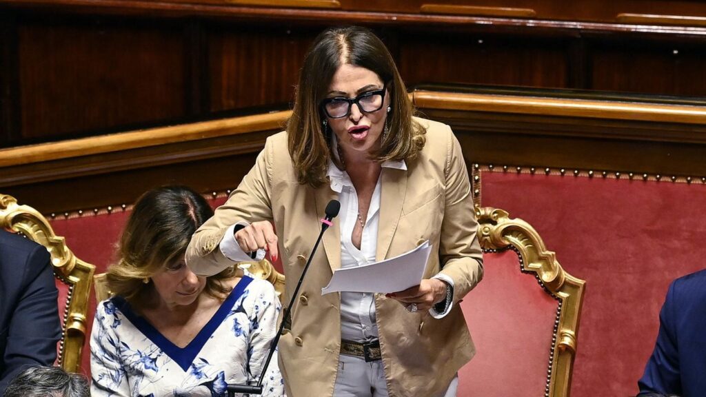 La ministra del Turismo Daniela Santanchè