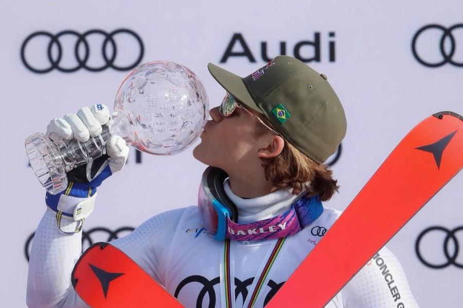 Lucas Pinheiro Braathen vince la Coppa del Mondo di Slalom Gigante 2026 (Credit: FIS Alpine)
