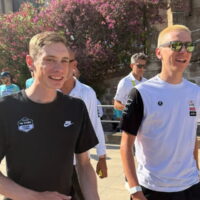 Jonas Vingegaard e Tadej Pogacar al Tour de France 2026