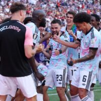 L'esultanza di Lukaku in Belgio-Usa, oggetto di polemiche
