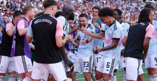 L'esultanza di Lukaku in Belgio-Usa, oggetto di polemiche