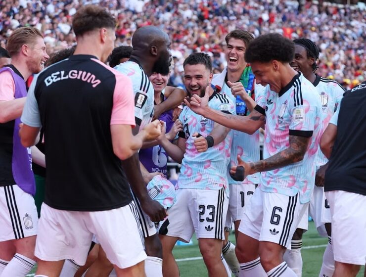 L'esultanza di Lukaku in Belgio-Usa, oggetto di polemiche