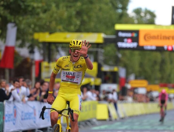 Tadej Pogacar vince il Tour de France 2026 (Photo by ASO / Thomas Maheux)